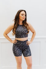 Black Leopard Crop Top - Image 6