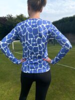 Cornflower Giraffe Women's Base Layer - Image 6
