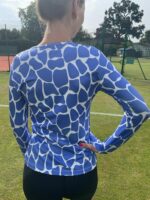 Cornflower Giraffe Women's Base Layer - Image 4