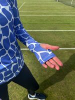 Cornflower Giraffe Women's Base Layer - Image 5